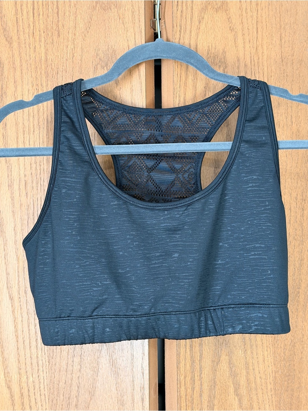 Lace-Back Sports Bra